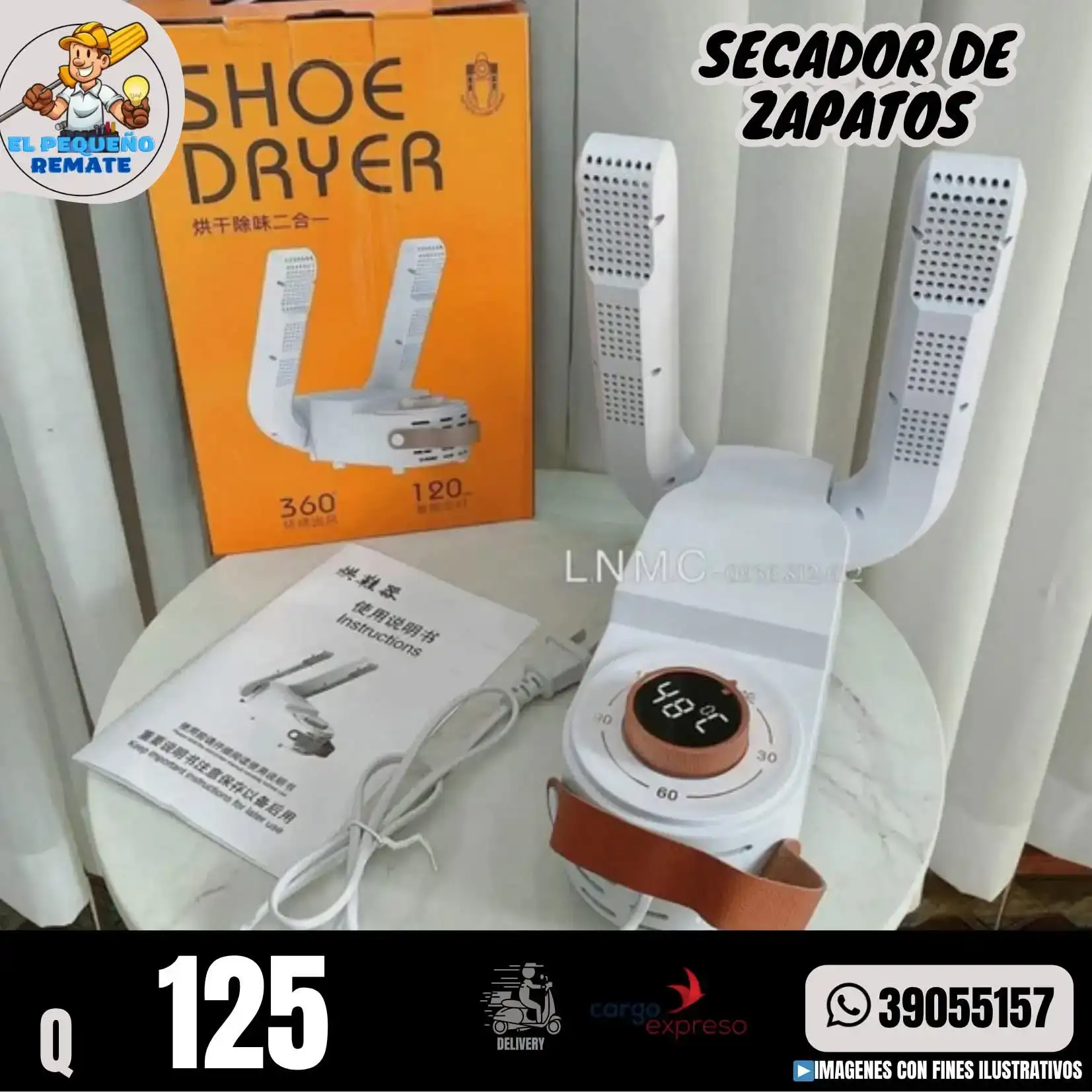 SECADOR DE ZAPATOS 