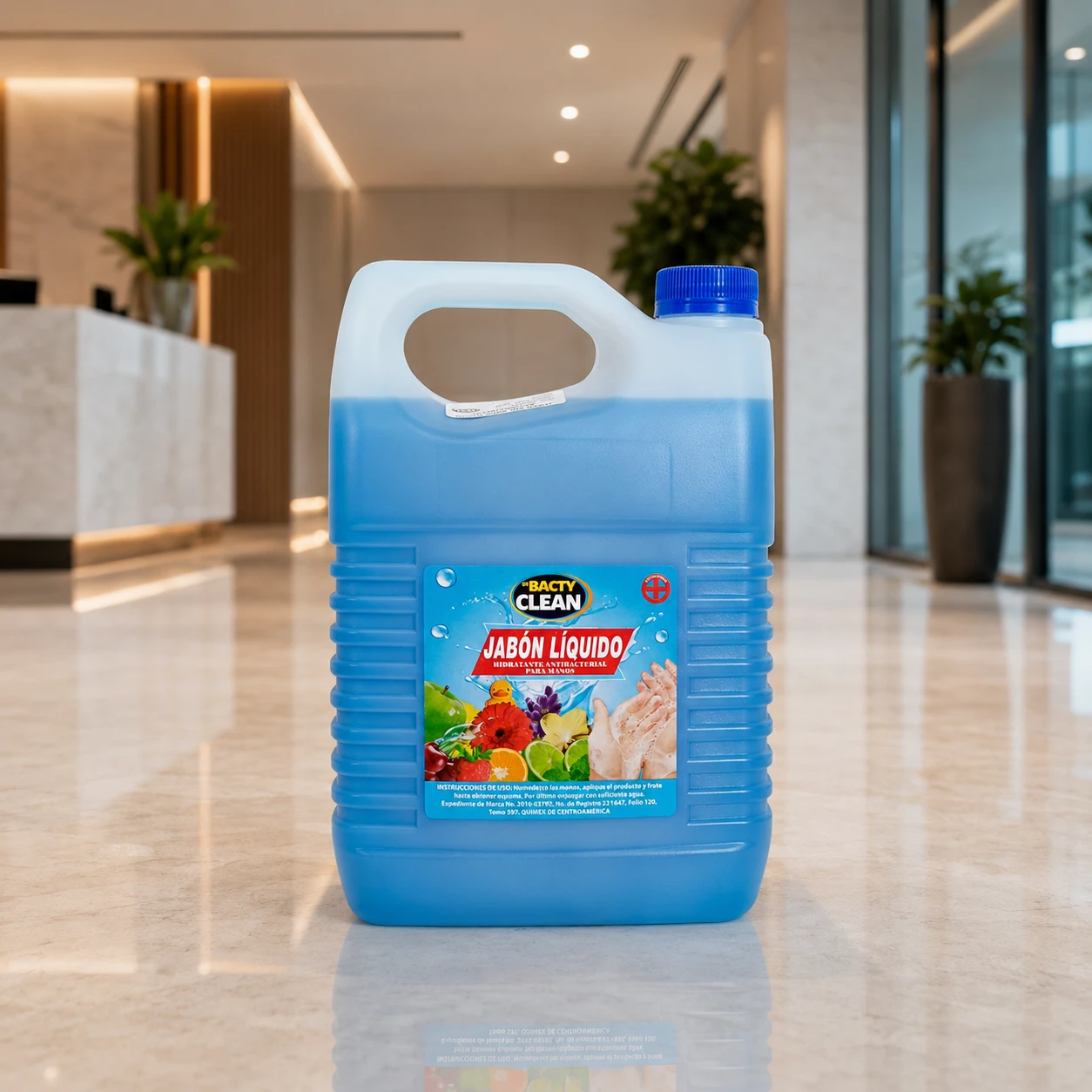 JABÓN LÍQUIDO P/ MANOS ANTIBACTERIAL TALCO BEBÉ 