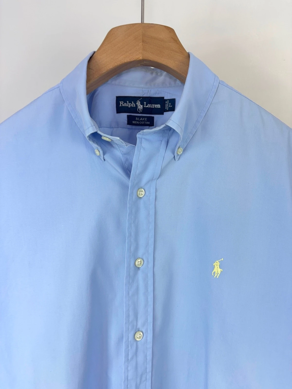 Camisa Manga Corta Polo Ralph Lauren Blake Azul 2