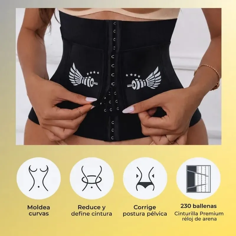 FAJA CINTURILLA RELOJ DE ARENA 