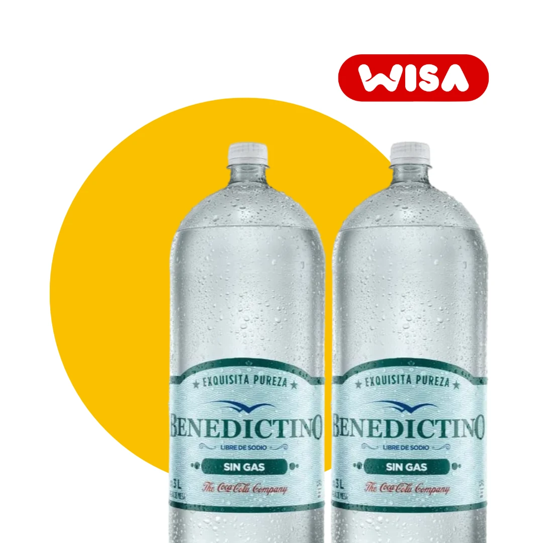2 Aguas Benedictino 3 L