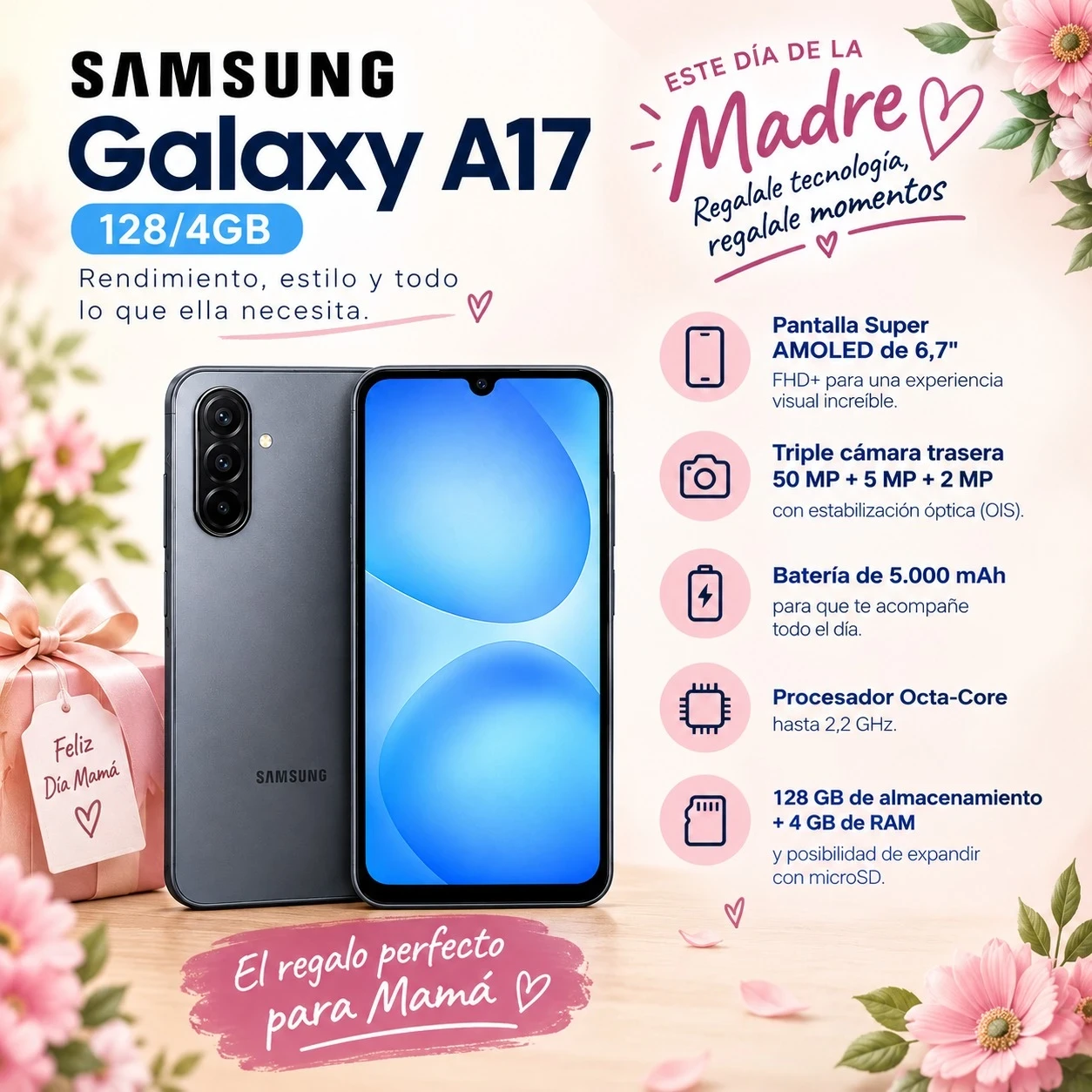 SAMSUNG A17 128/4GB 