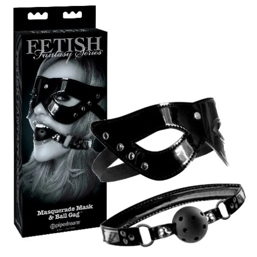 Masquerade Mask & Ball Gag