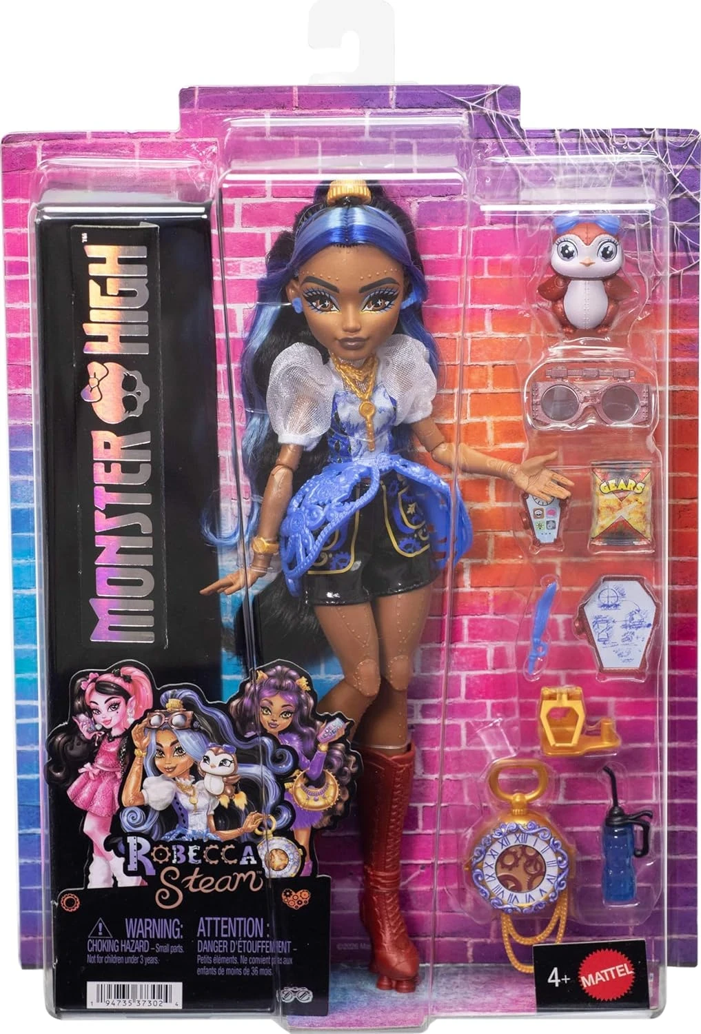 MONSTER HIGH MUÑECA ROBECCA