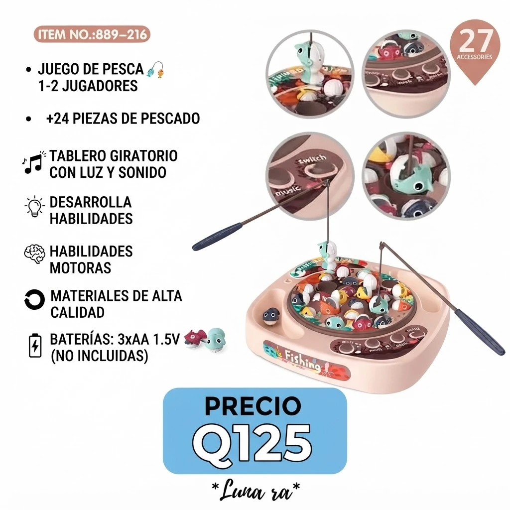 JUEGO DE PESCA PARA NIÑOS  2