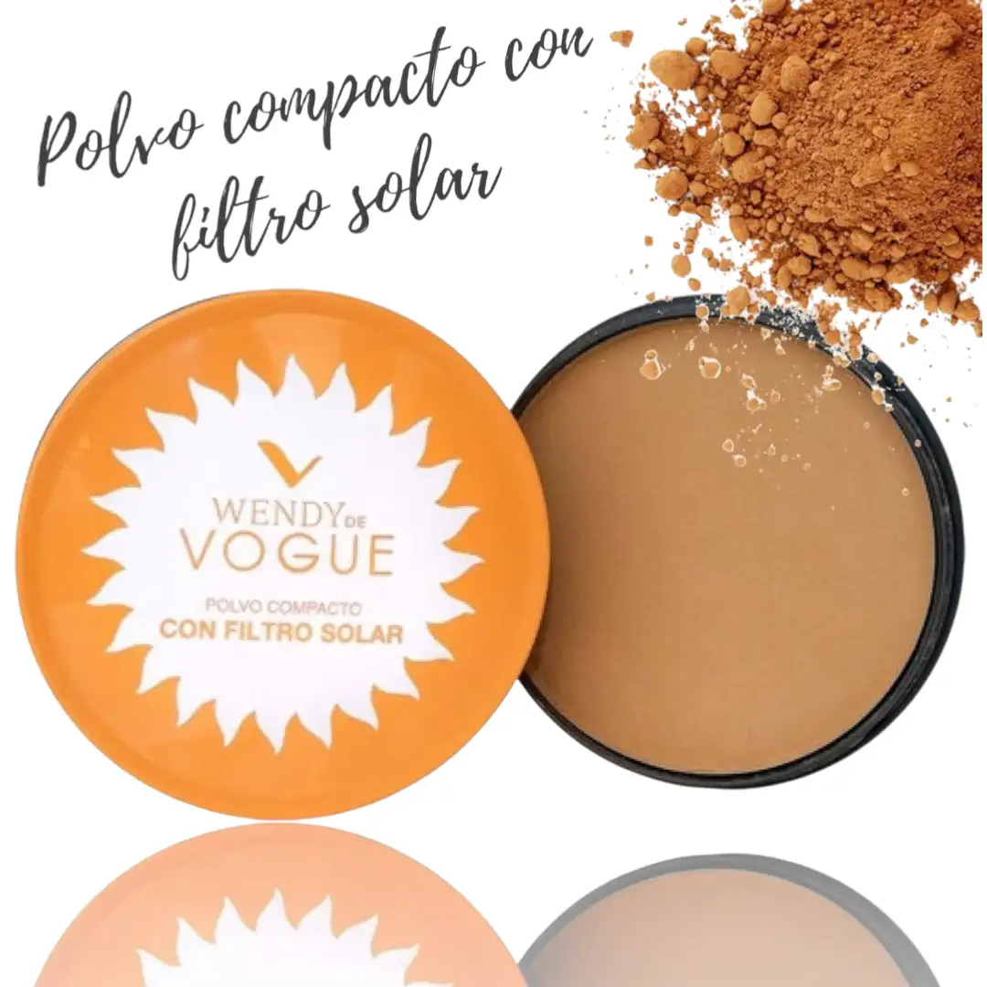 Polvo Compacto Wendy con Protector Solar 2