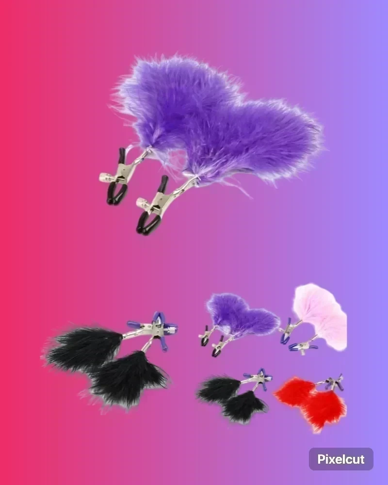 Pinza Para Pezones Pluma