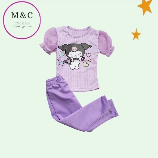Conjunto T- 4 pantalon y blusa  2