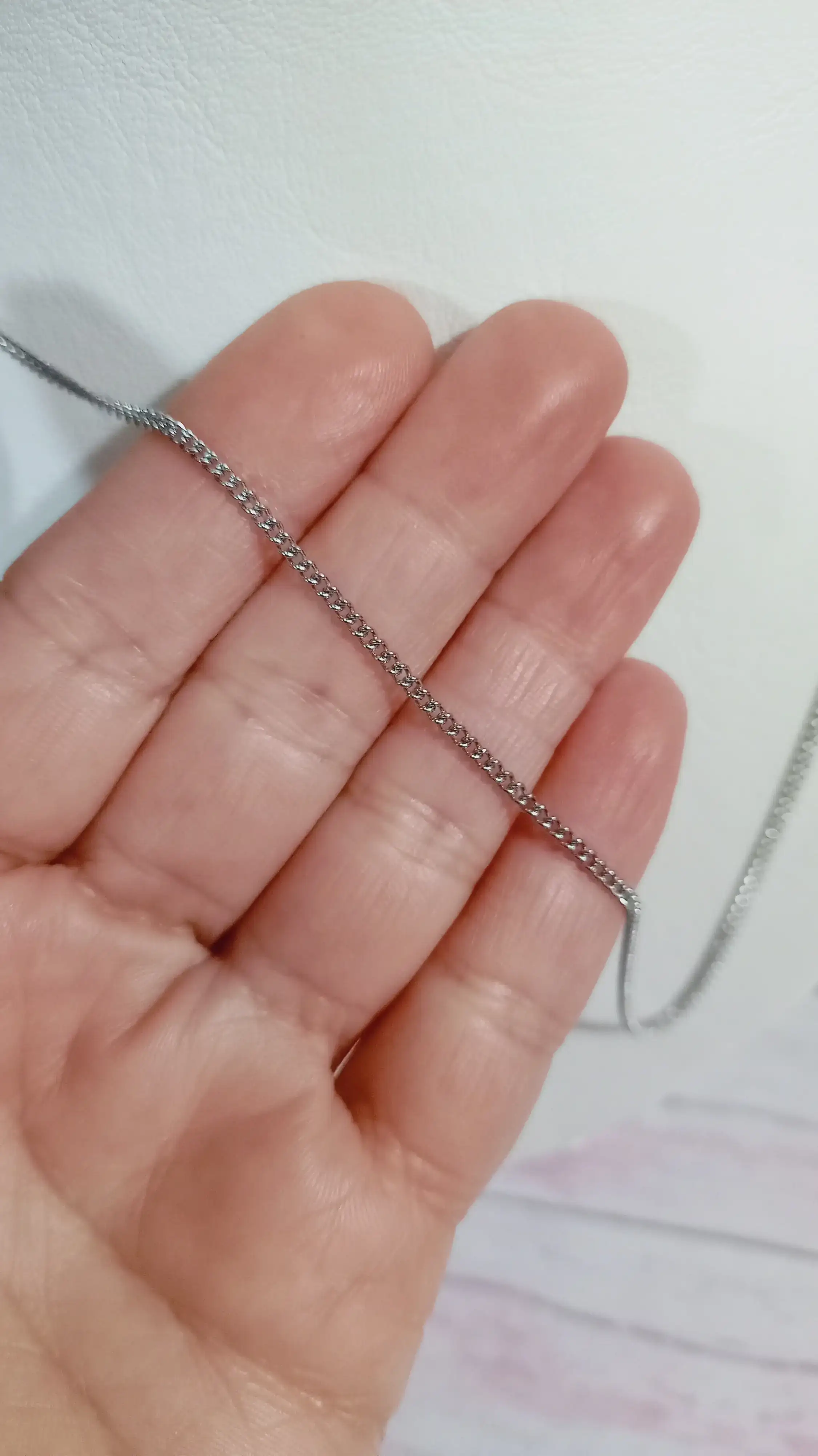 Cadena simple,para los dijes más livianos!!!!😍