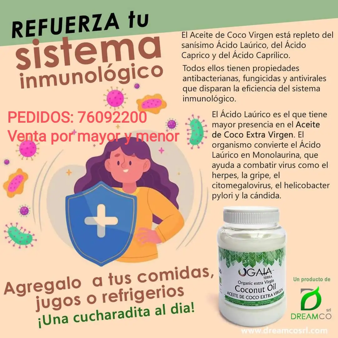 Aceite de coco 200 ml  3