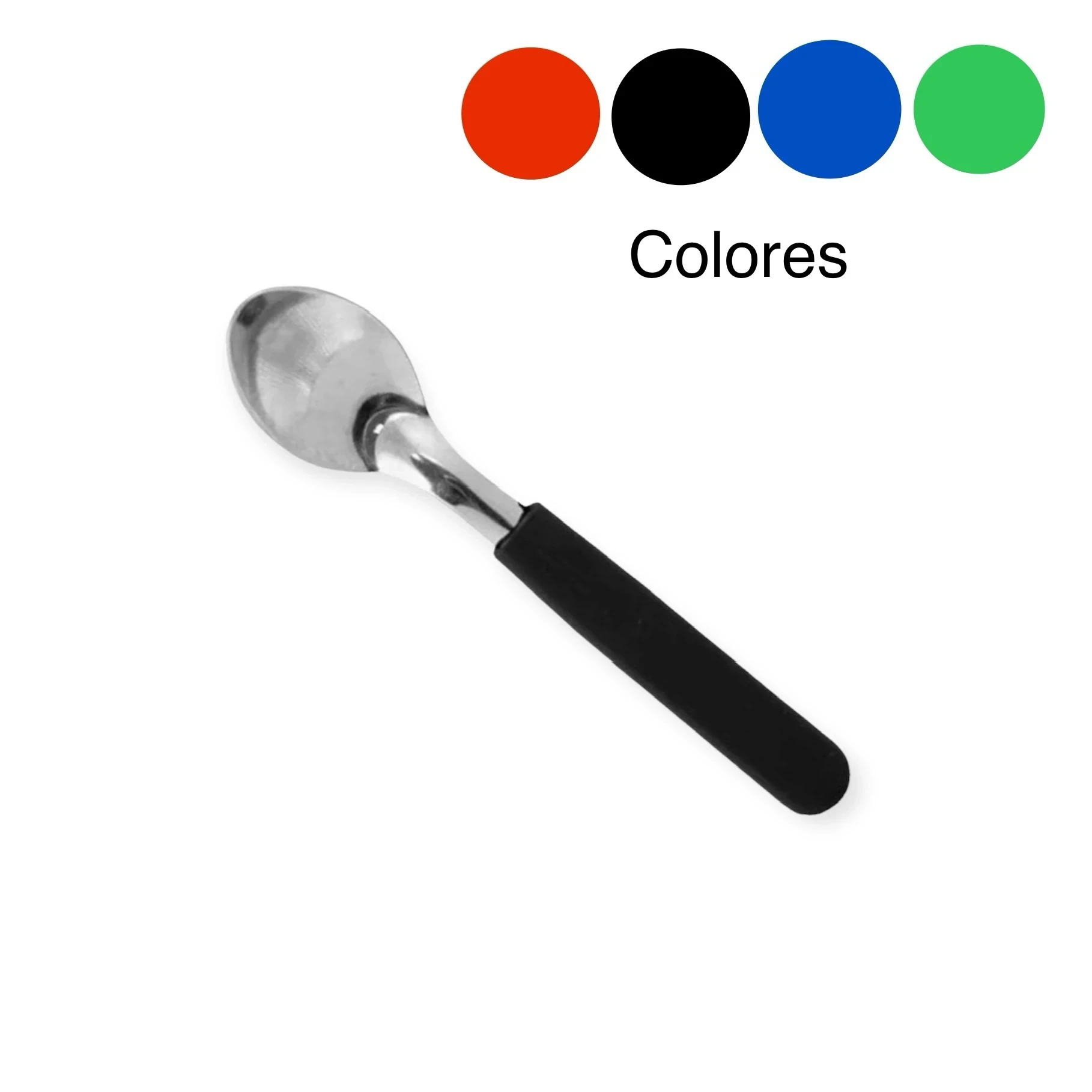 CUCHARITA CABO PLASTICO X12
