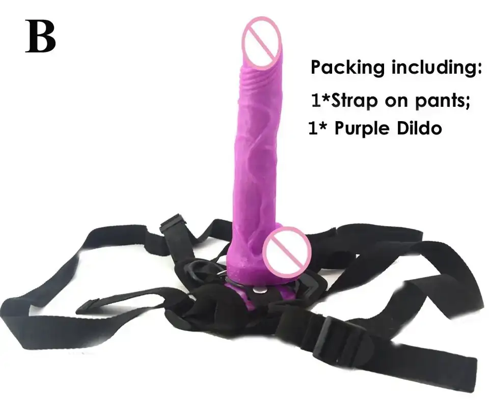 Dildo con arnés 