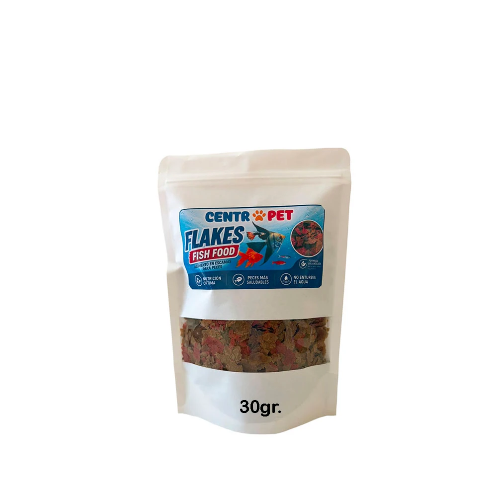 Alimento Peces Flakes Escamas de 30g Cod. Fks-3