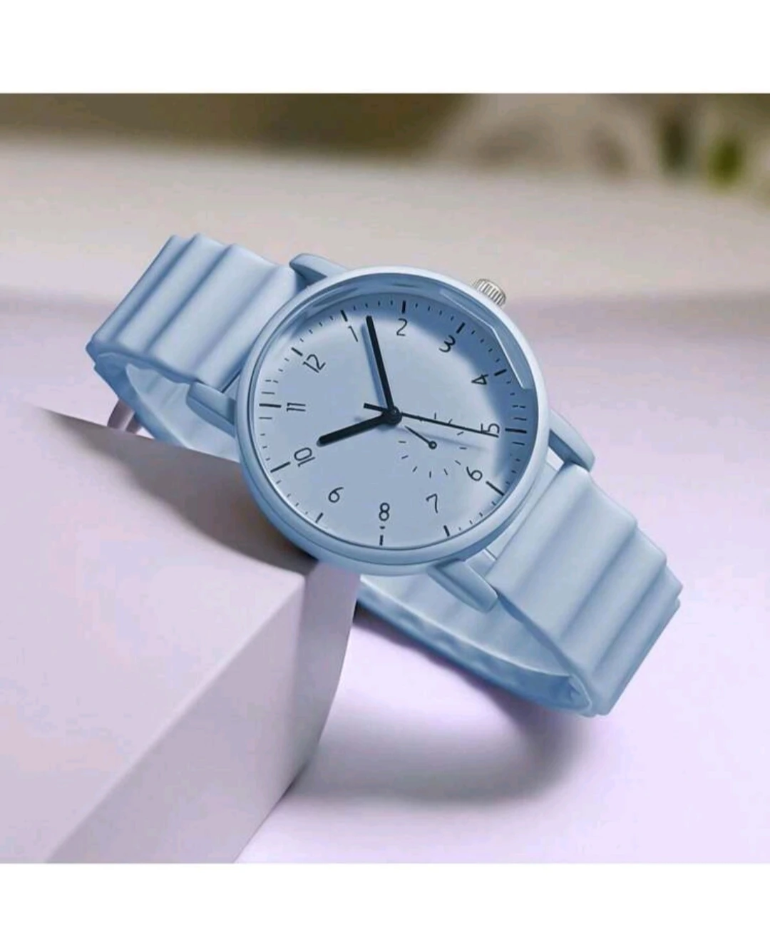 Reloj minimalista/ Correa de silicona 2