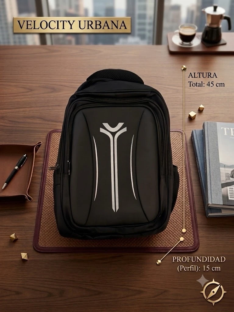 Mochila Urbana Executive Premium – Antirrobo y Compartimento para Laptop 2