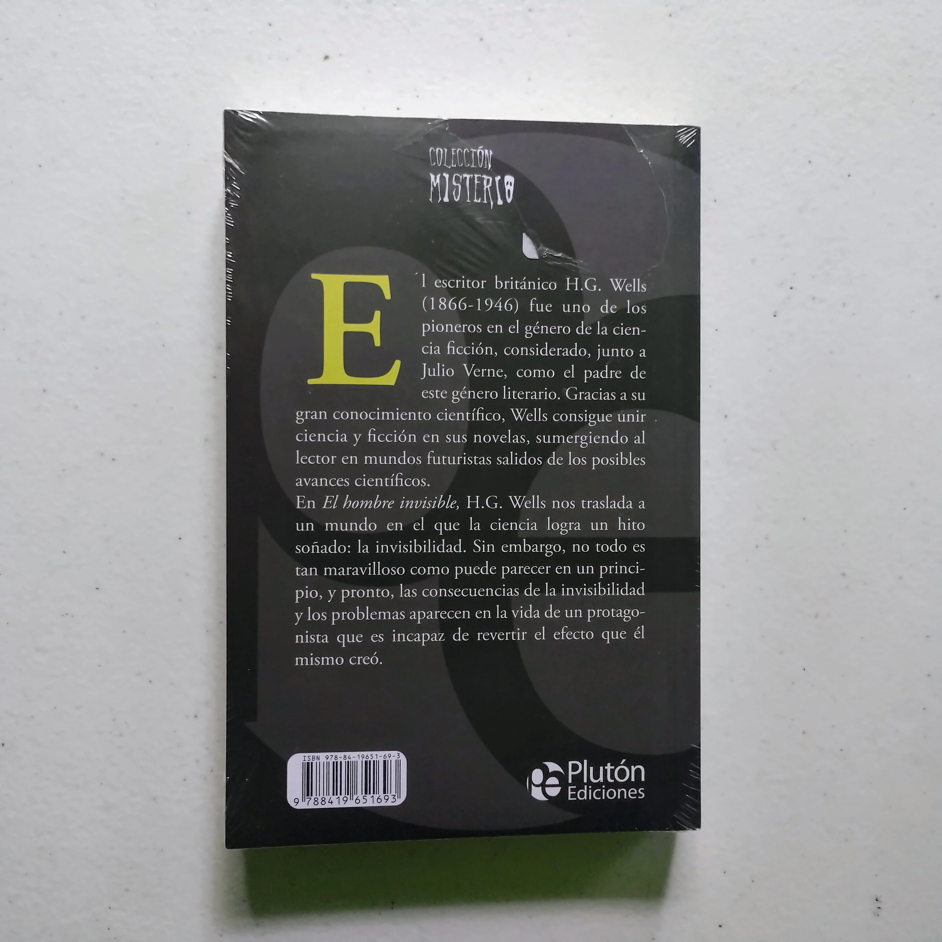 El hombre invisible, H.G. Wells, nuevo 2