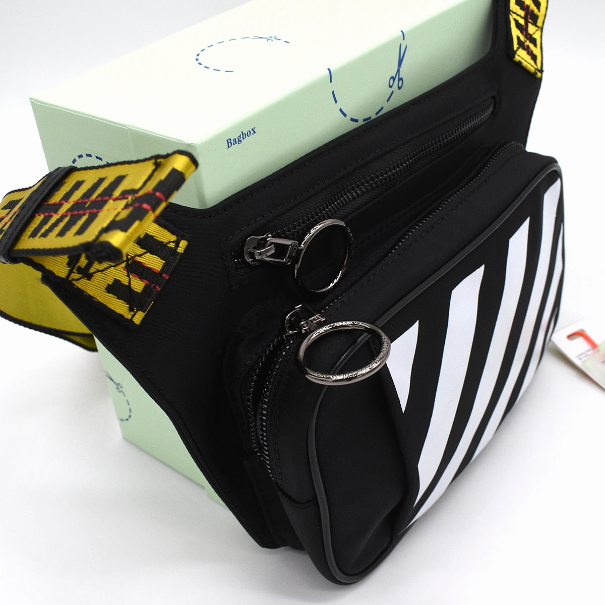 Bolsa Bandolera Cruzada Off-White 10