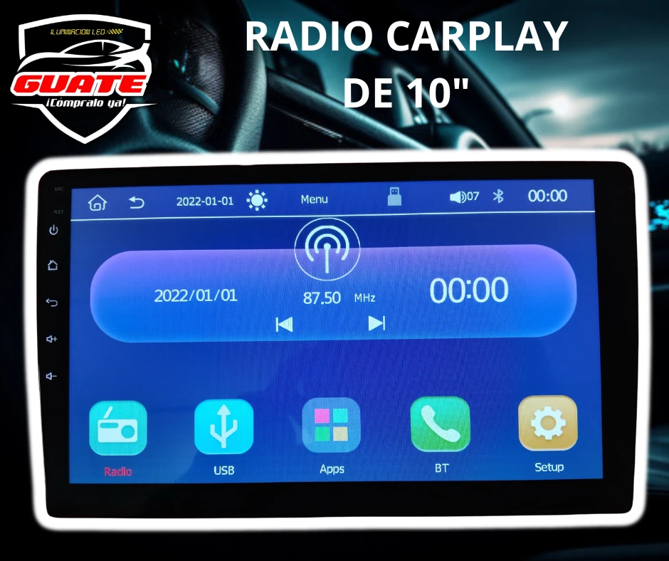 RADIO CARPLAY 10"