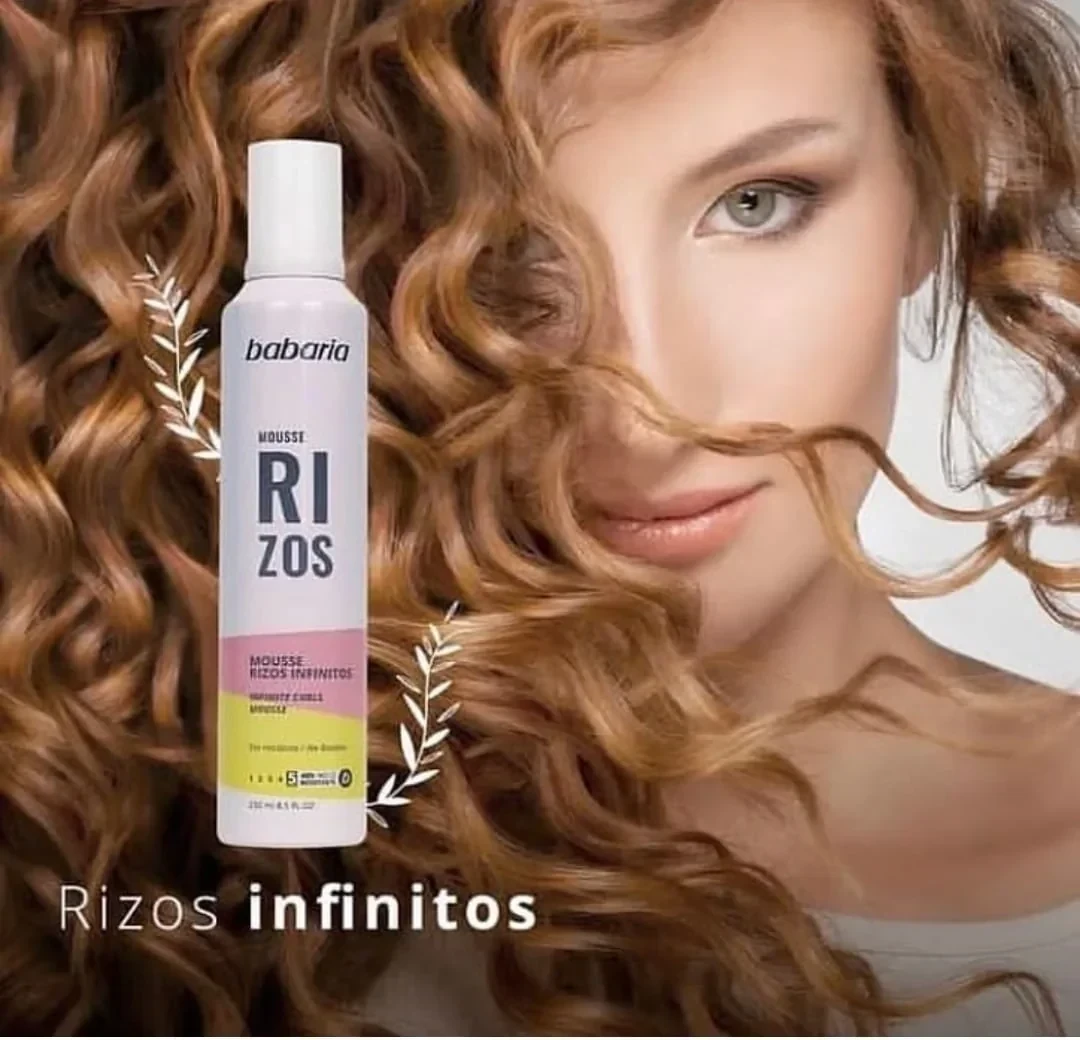 babaria espuma mousse de rizos