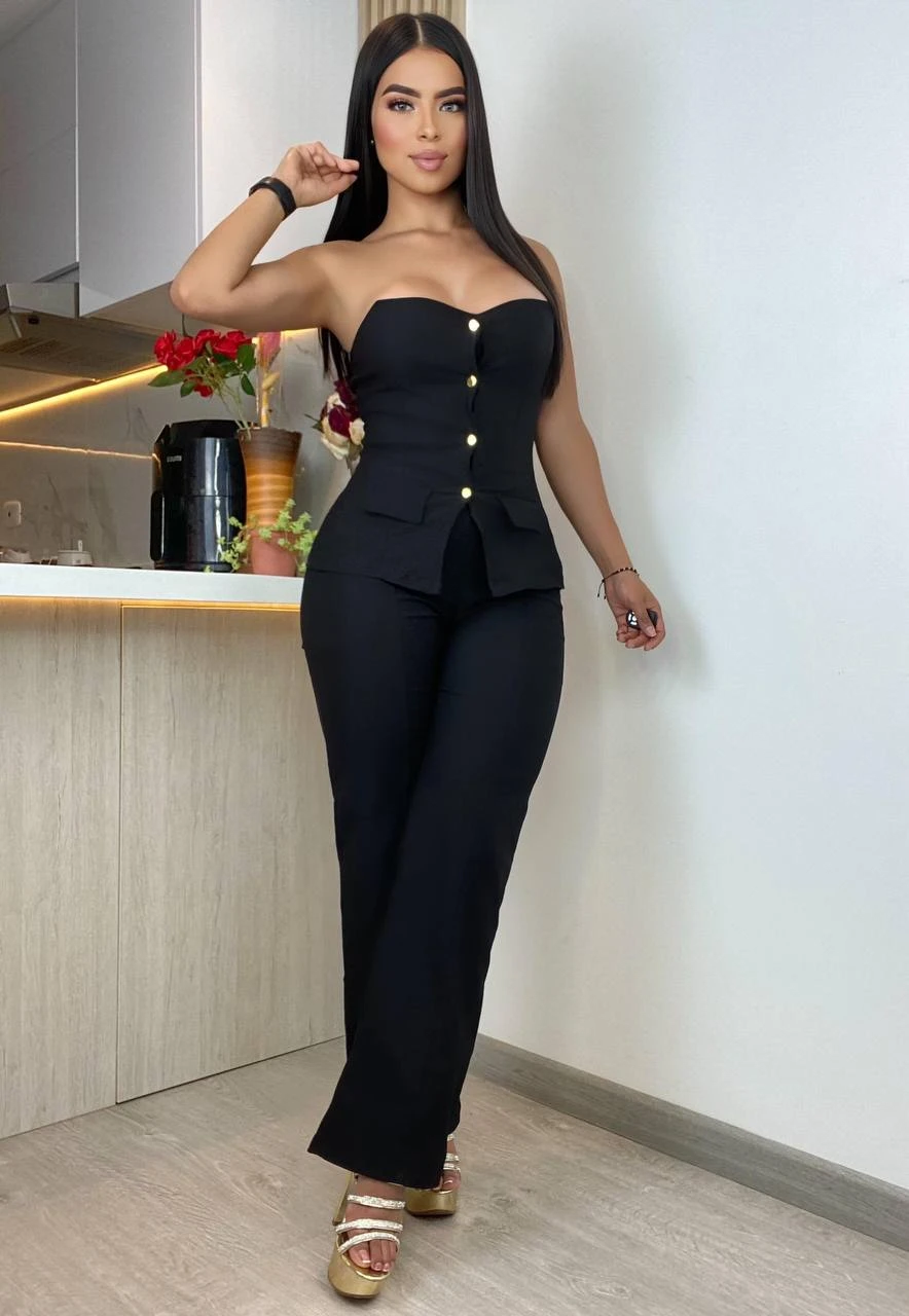 Conjunto pantalón y blusa  2