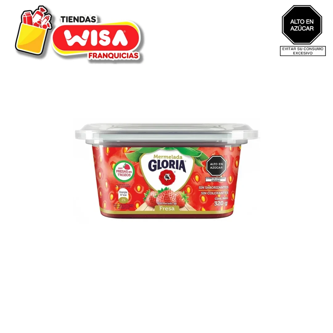 Mermelada Gloria Fresa 310 G