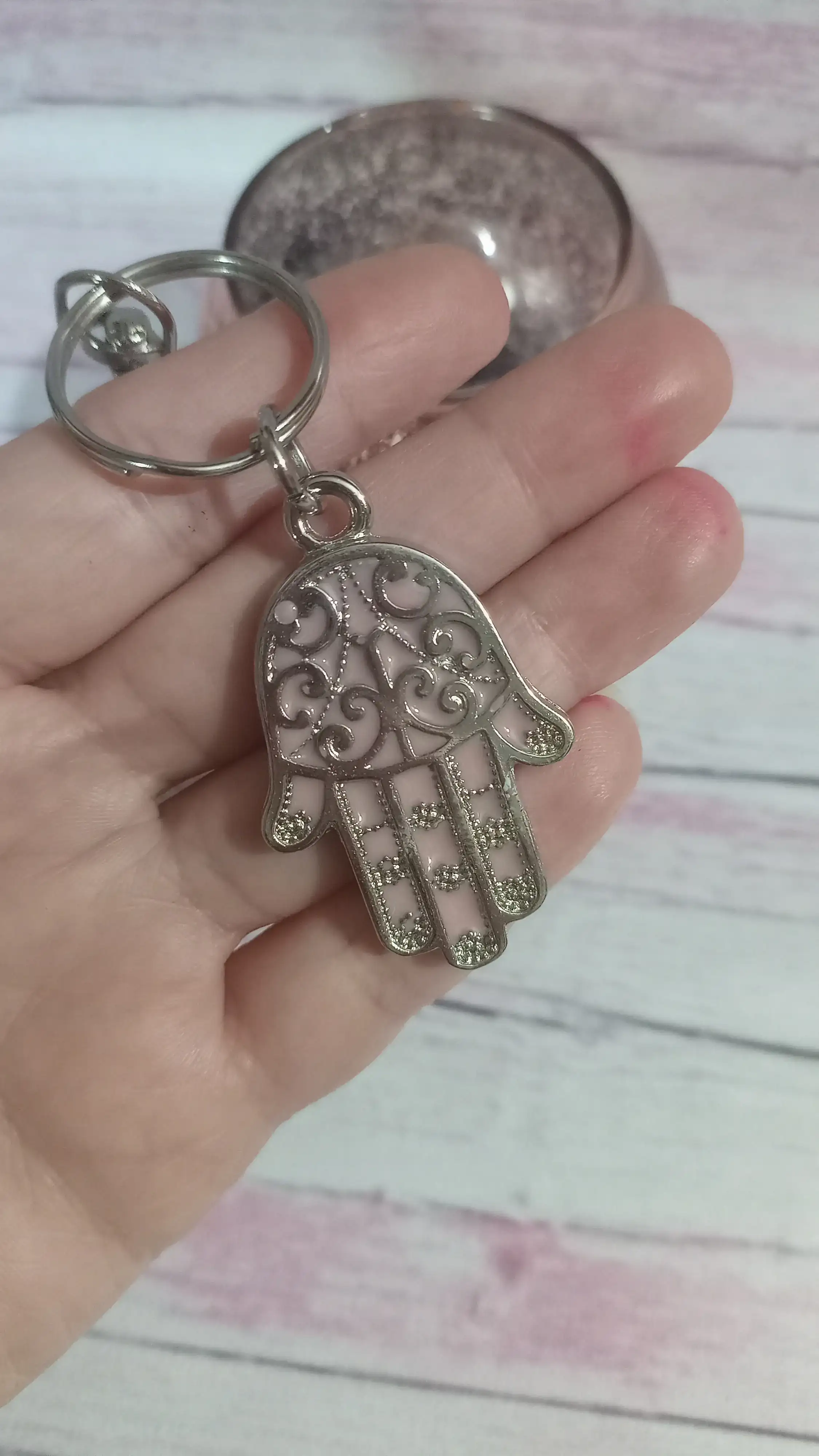 MANO DE FATIMA ESMALTADA 🫶 2