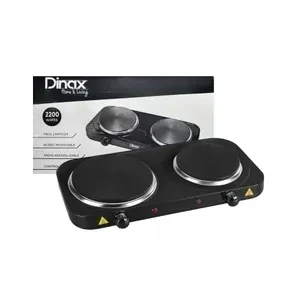ANAFE ELECTRICO DINAX DOBLE TERMOSTATO REGULABLE