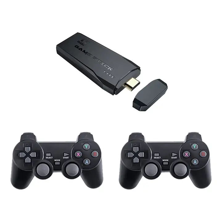 MINI CONSOLA 10000 JUEGOS RETRO CONTROLES INALÁMBRICOS 3