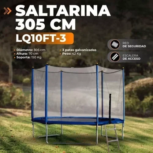 Cama Elástica LUSQTOFF 3Mts. 3