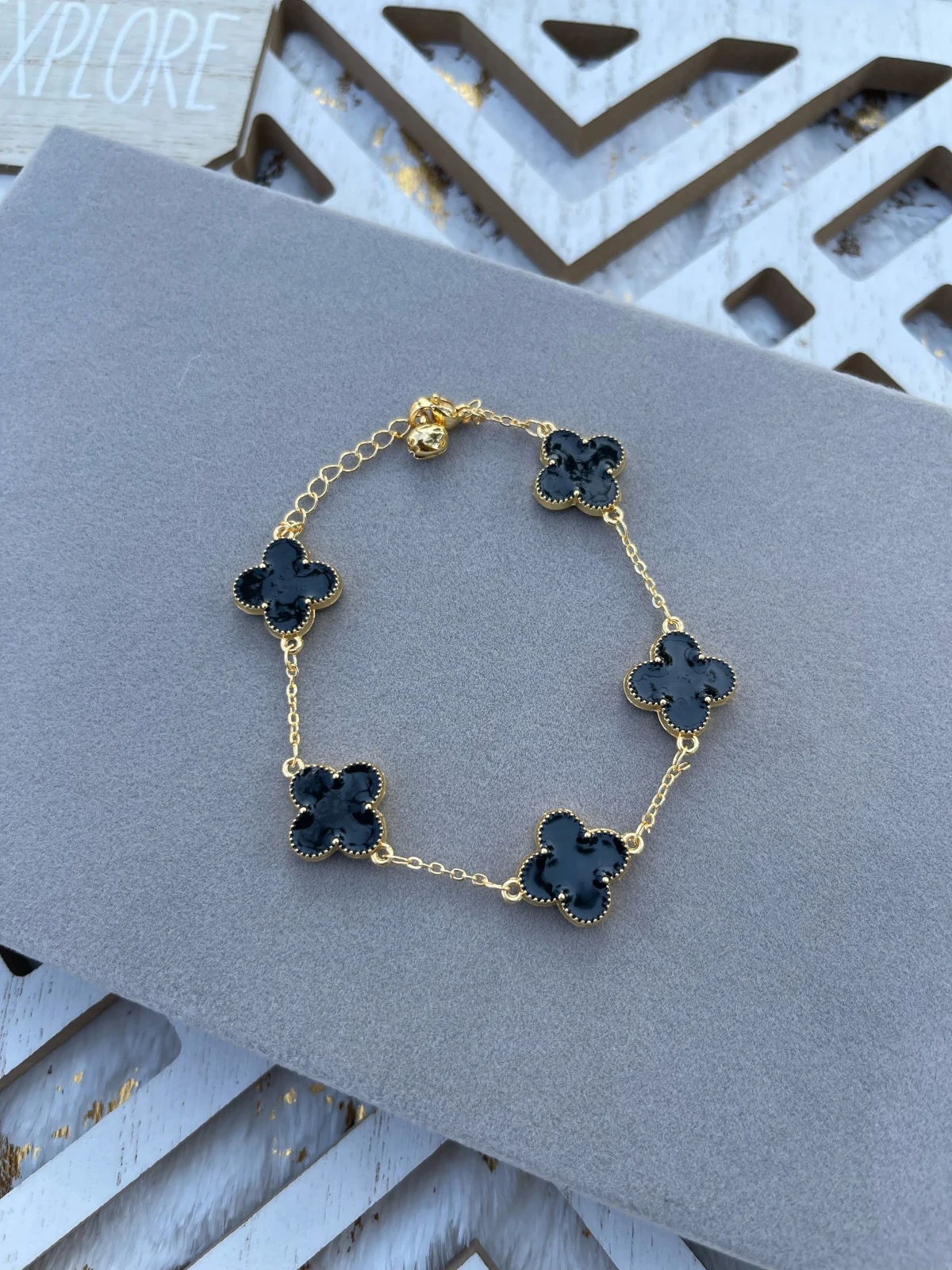 Pulsera multi trébol 