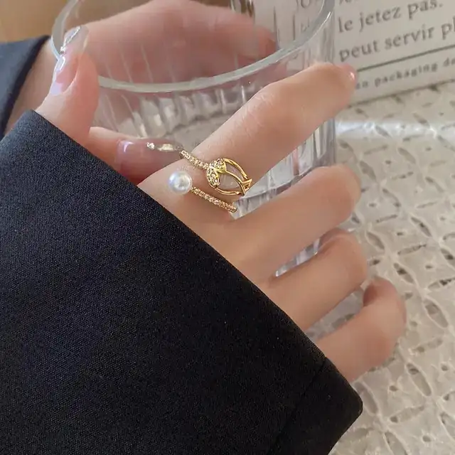 ANILLO TULIPAN BAÑADO 2