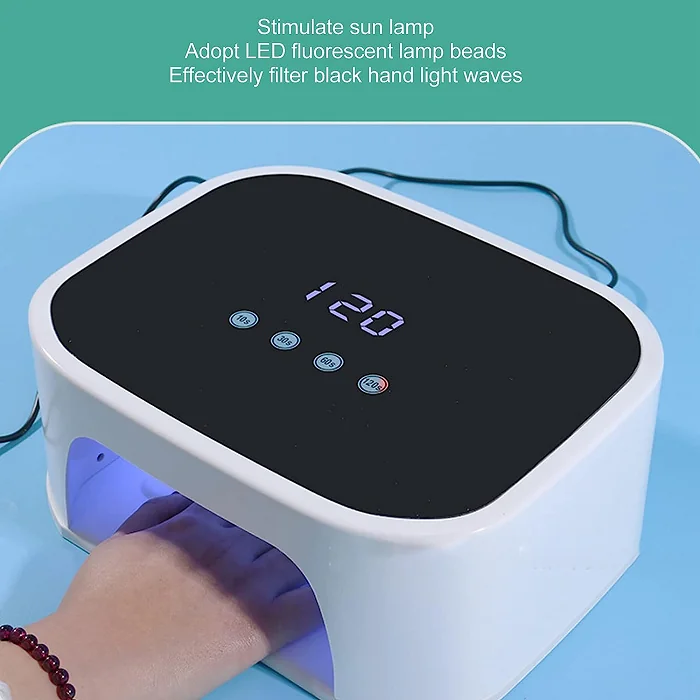 Lampara De Uñas UV Led 168w