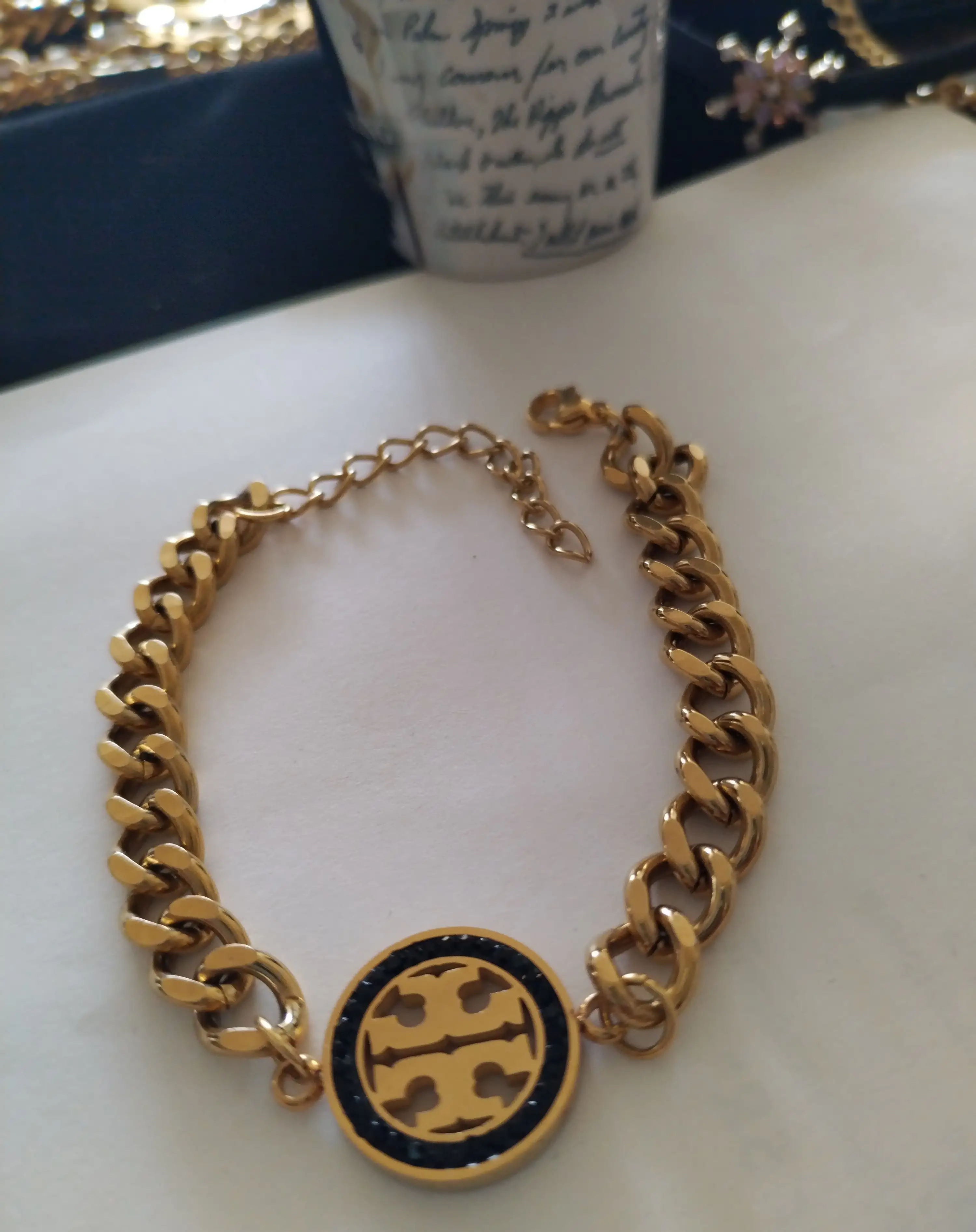 🍀 pulsera Tory Burch inspiración★