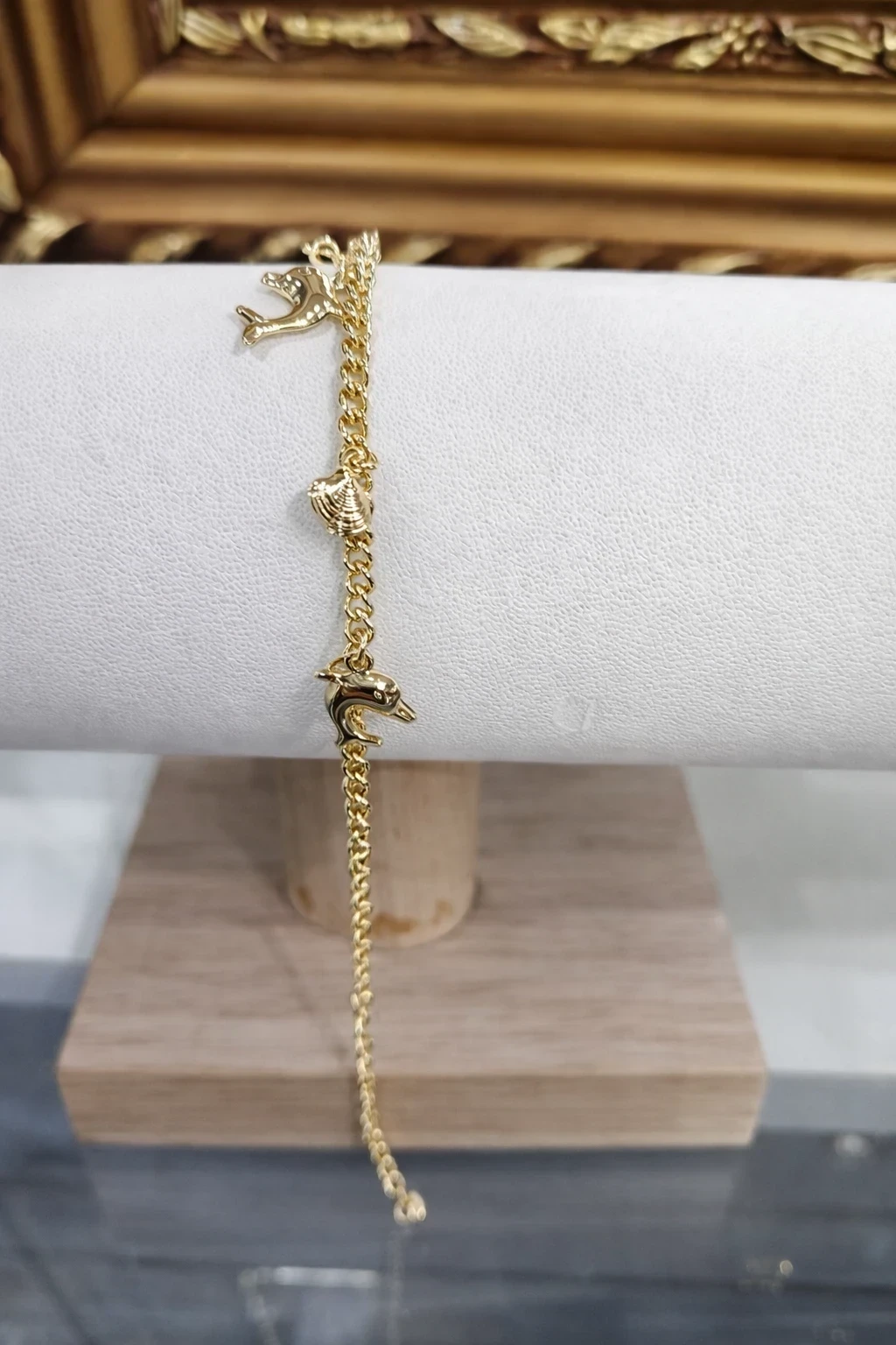Pulsera oro laminado 