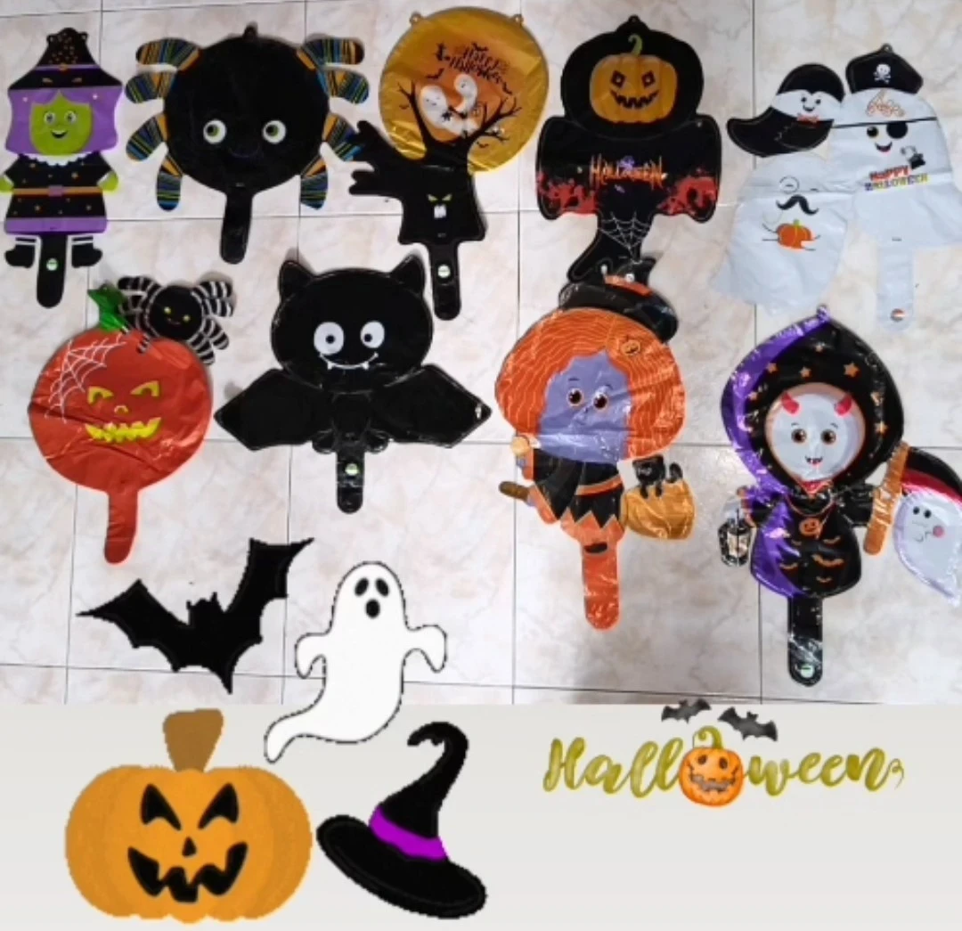 GLOBO METALIZADO HALLOWEEN