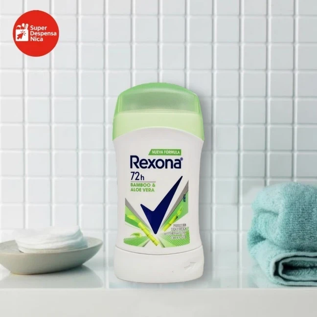 Desodorante Rexona Barra Bamboo y Aloe Vera 45g