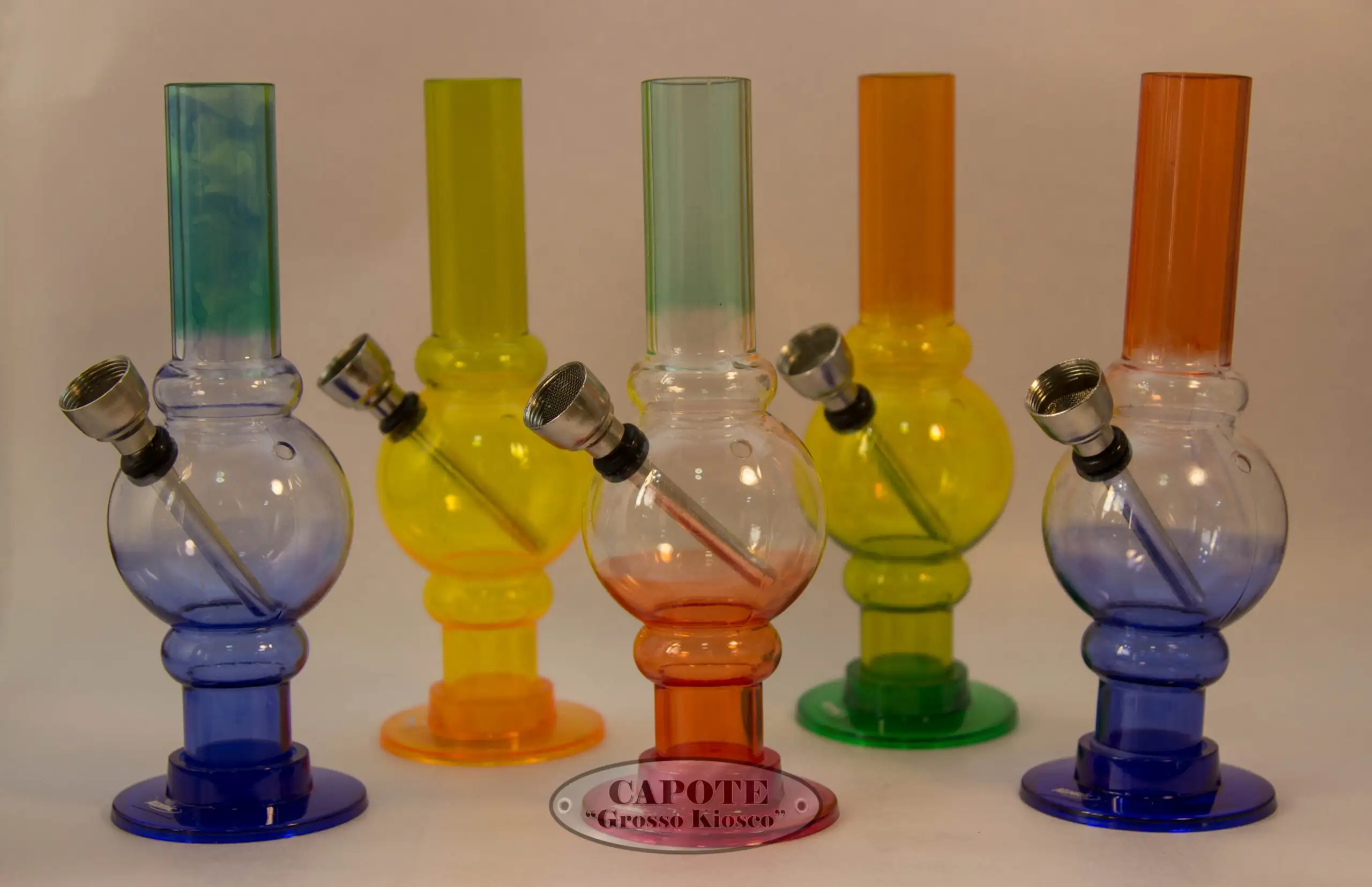 Bong Acrilico Redondo