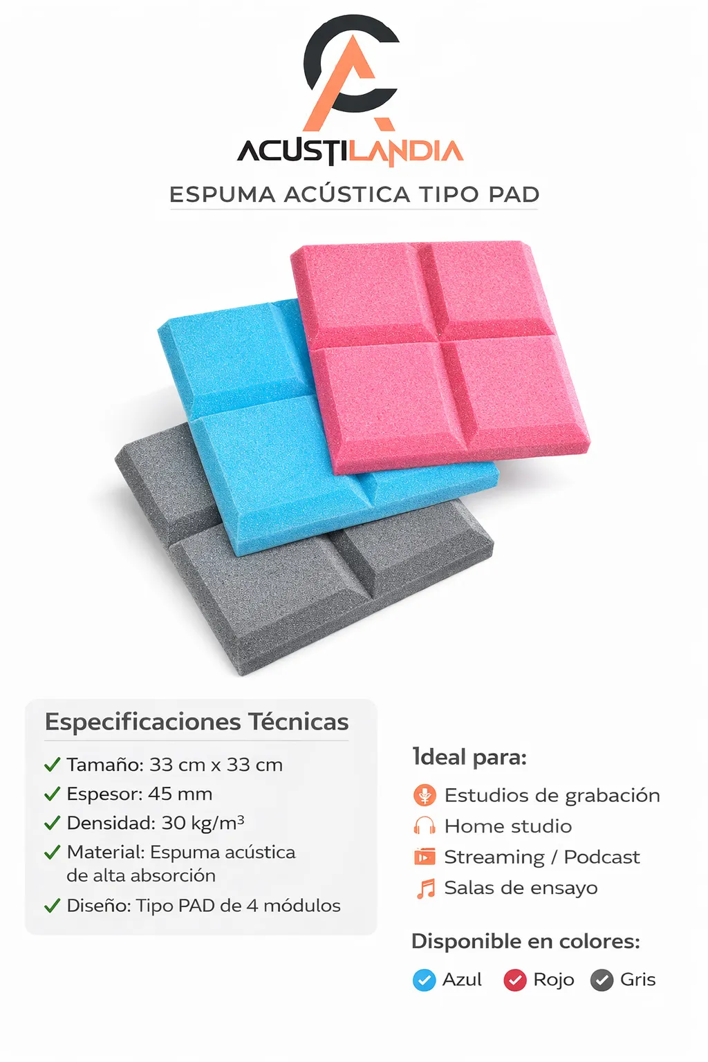 Modulo pad 33*33