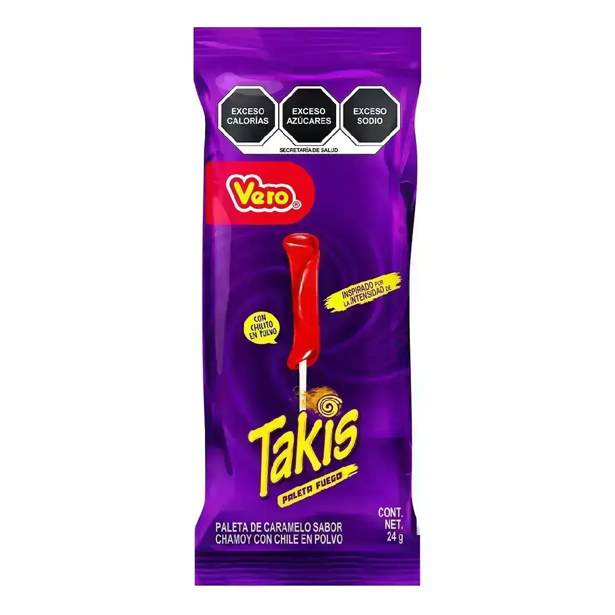Paleta Takis Fuego