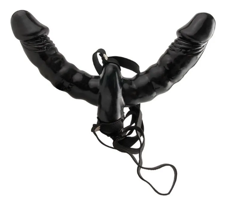 Vibrating Double Delight Strap-On 2
