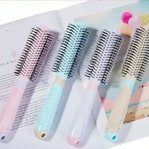 Cepillo Redondo para Cabello Mango Resistente