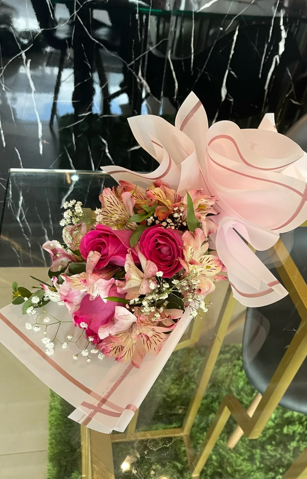 Ramillete de 3 rosas  2