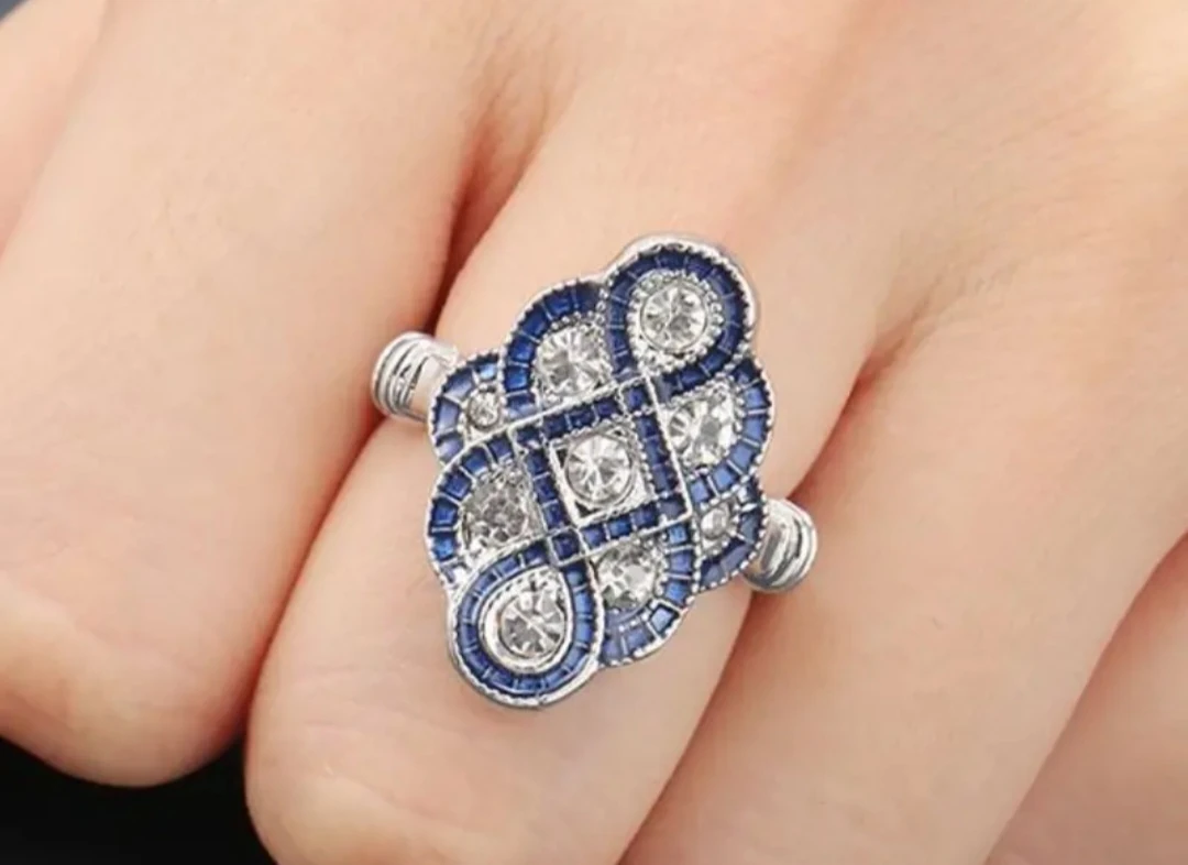 Anillo Zafiro 