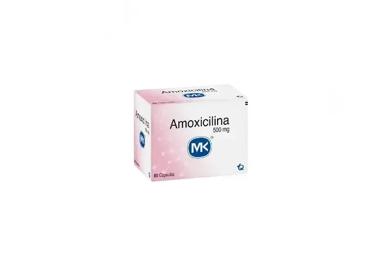 AMOXICILINA 500 MG X 60 CAPS MK