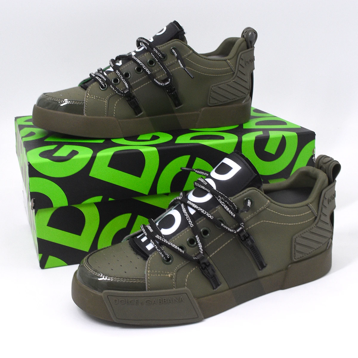 Dolce & Gabbana Portofino Verde Militar Correa negra 4