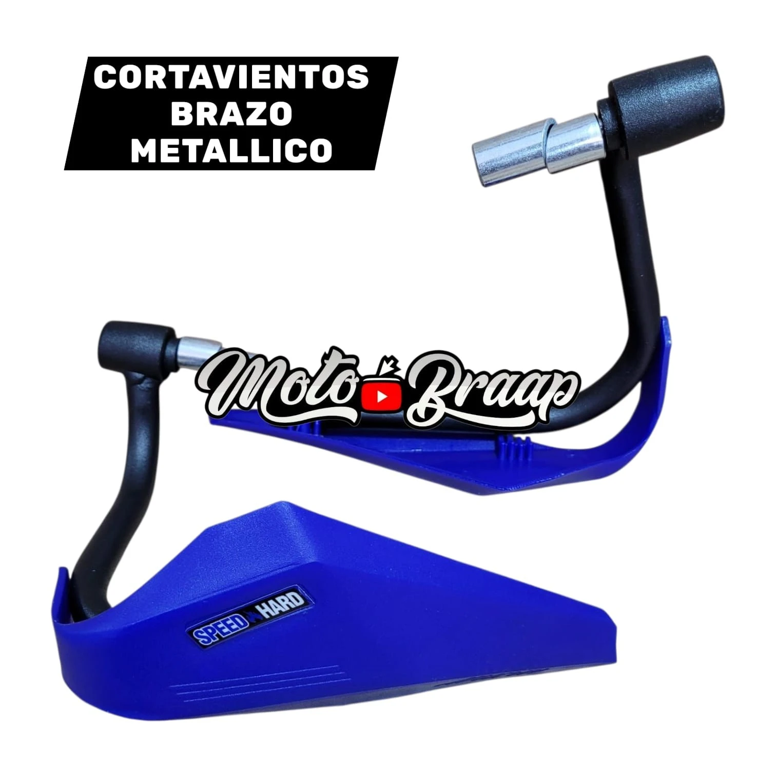 Cortavientos Speed brazo metalico azul