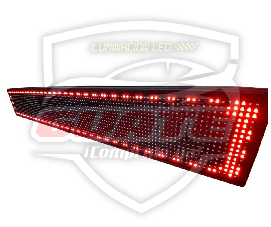 ROTULO LED PROGRAMABLE 1.30 MTS 3