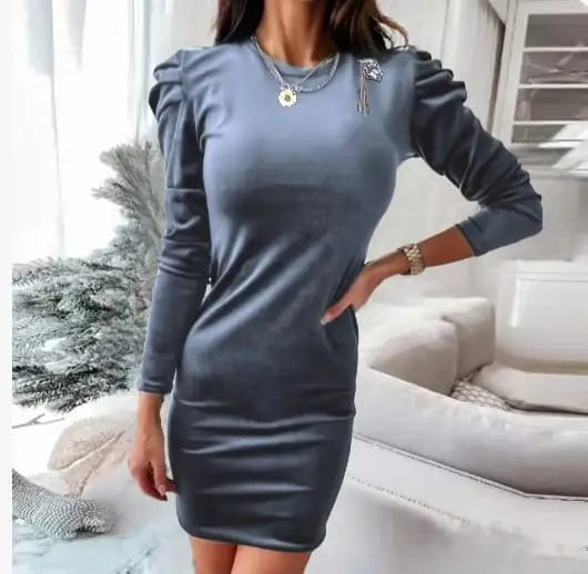 Vestido de terciopelo