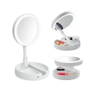 Espejo doble cara DINAX De Maquillaje Plegable 4