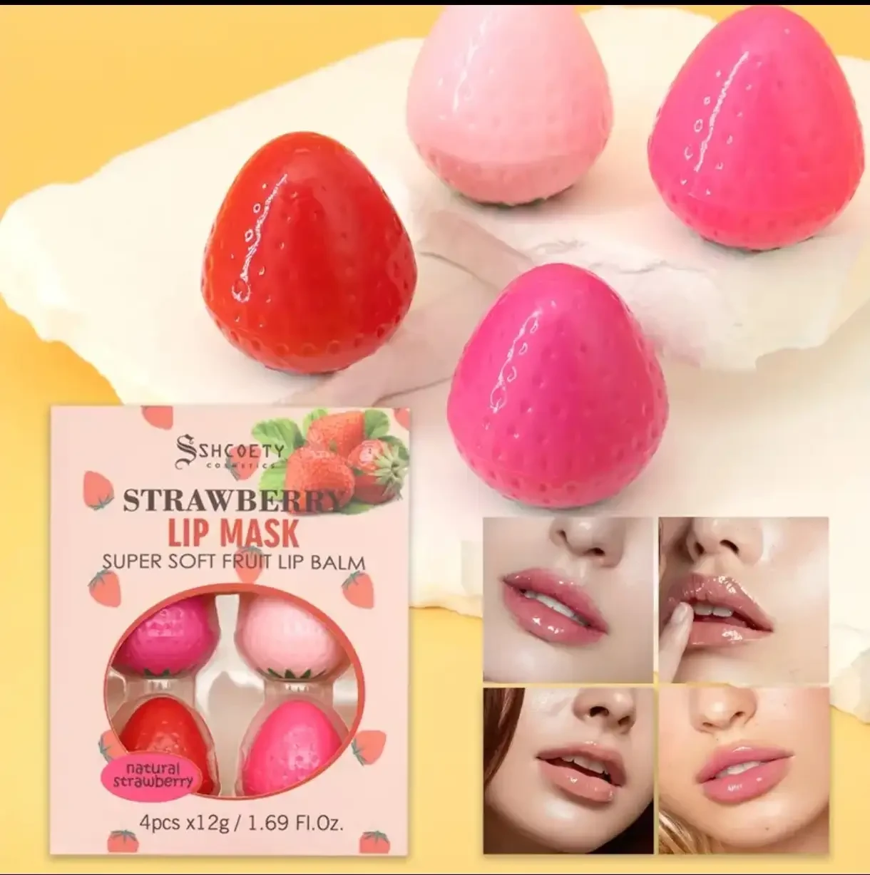 Bálsamo Labial Hidratante Fresita 